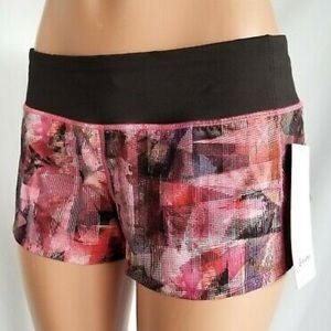 Speed Up Shorts - Sun Dazed Multi Pink